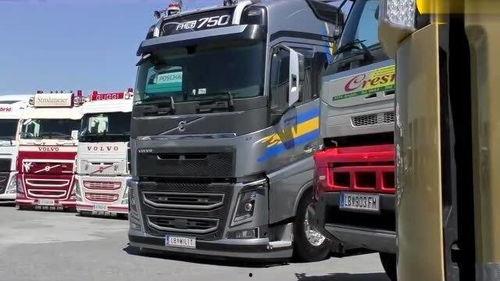 国产沃尔沃重卡测评视频,性能与品质的双重考验